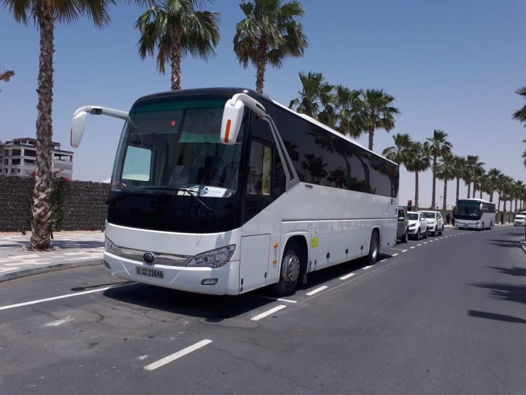mini luxury bus rental Dubai