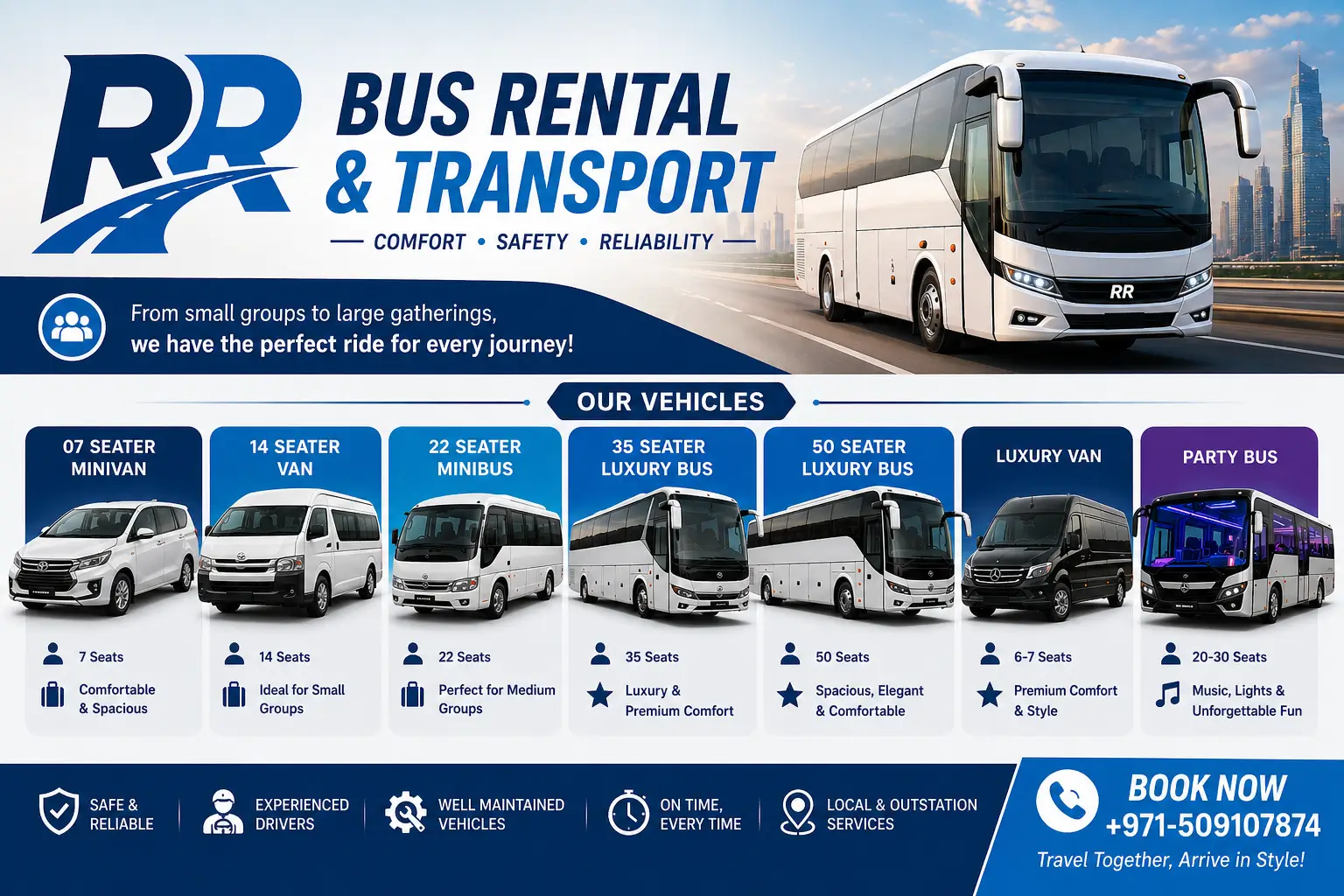 bus rental dubai