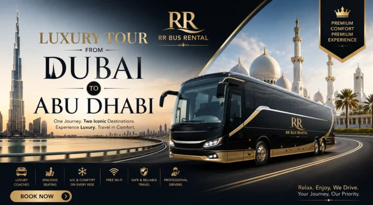 bus rental for abu dhabi